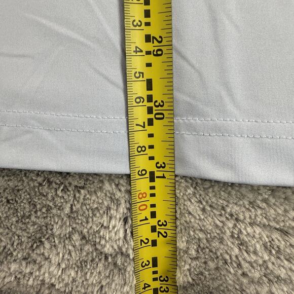 Mizzen+Main Performance Polo Men’s XL Light Blue Classic Fit Stretch Golf Shirt - Picture 7 of 9